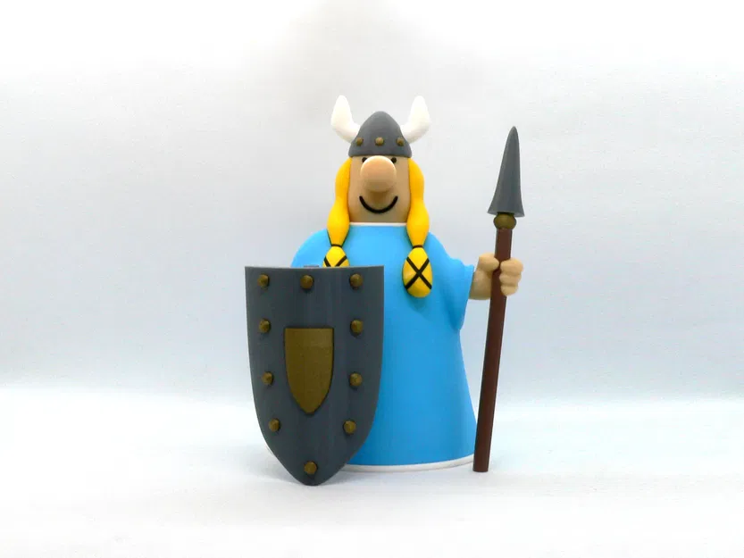 Mô hình Helga the Horrible - Người vợ nghiêm khắc của Hagar - Image 7