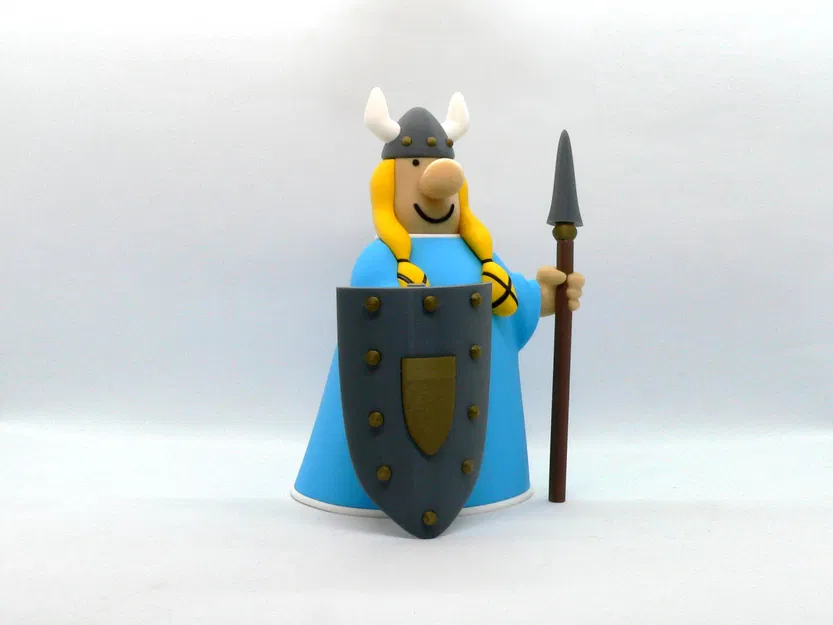 Mô hình Helga the Horrible - Người vợ nghiêm khắc của Hagar - Image 8