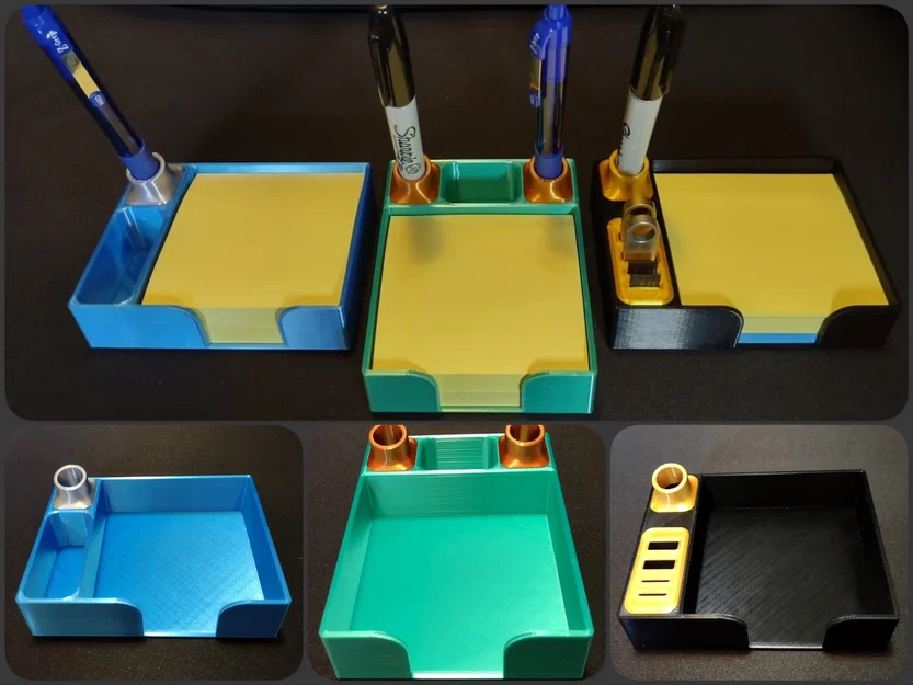 Hộp Đựng Giấy Note 3x3 & Khay Cắm Bút - Image 1