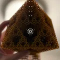 Cấu trúc Fractal Sierpiński Octahedron dạng khung Rhombic Dodecahedron - Level 4 - Thumbnail 1
