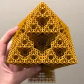 Cấu trúc Fractal Sierpiński Octahedron dạng khung Rhombic Dodecahedron - Level 4 - Thumbnail 6