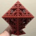 Cấu trúc Fractal Sierpiński Octahedron dạng khung Rhombic Dodecahedron - Level 4 - Thumbnail 9