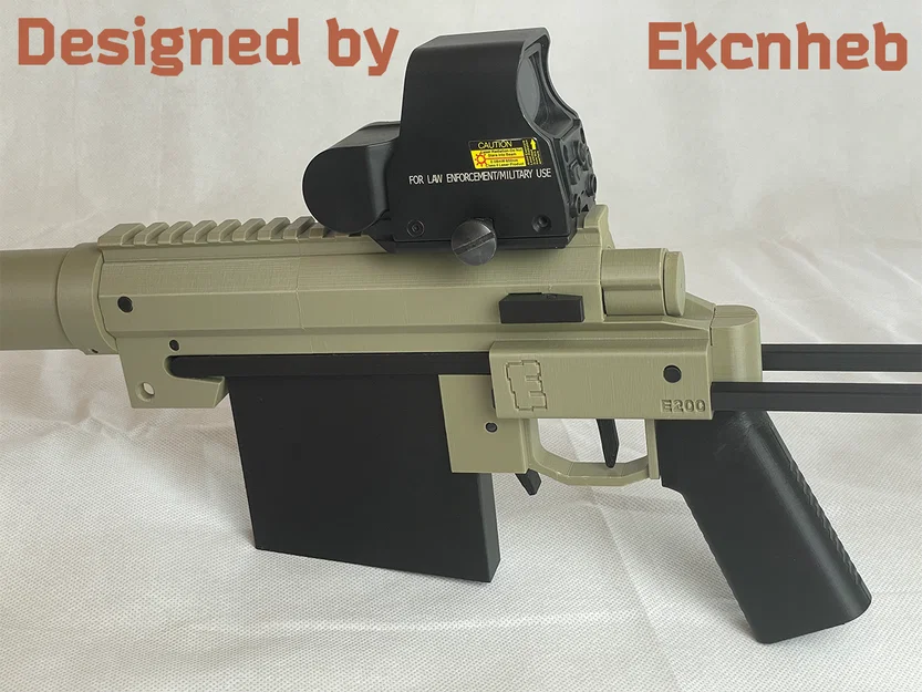 E200 | Súng bắn tỉa đồ chơi (Hoạt động được!) - Image 6