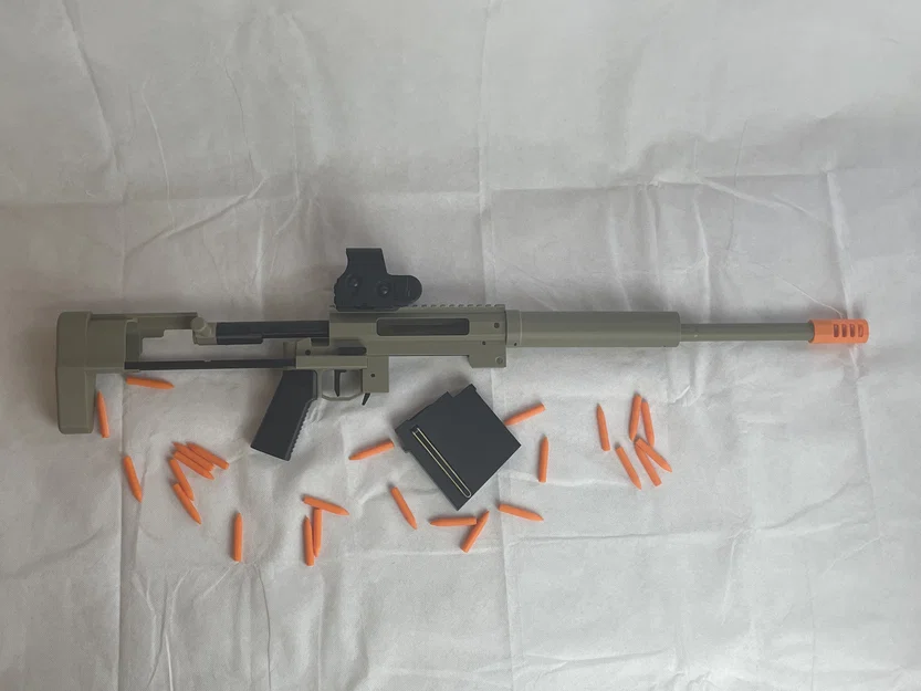 E200 | Súng bắn tỉa đồ chơi (Hoạt động được!) - Image 11