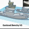 Benchy Gunboat - Tàu pháo Benchy cải tiến - Thumbnail 2