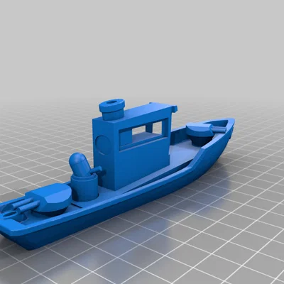 Benchy Gunboat - Tàu pháo Benchy cải tiến