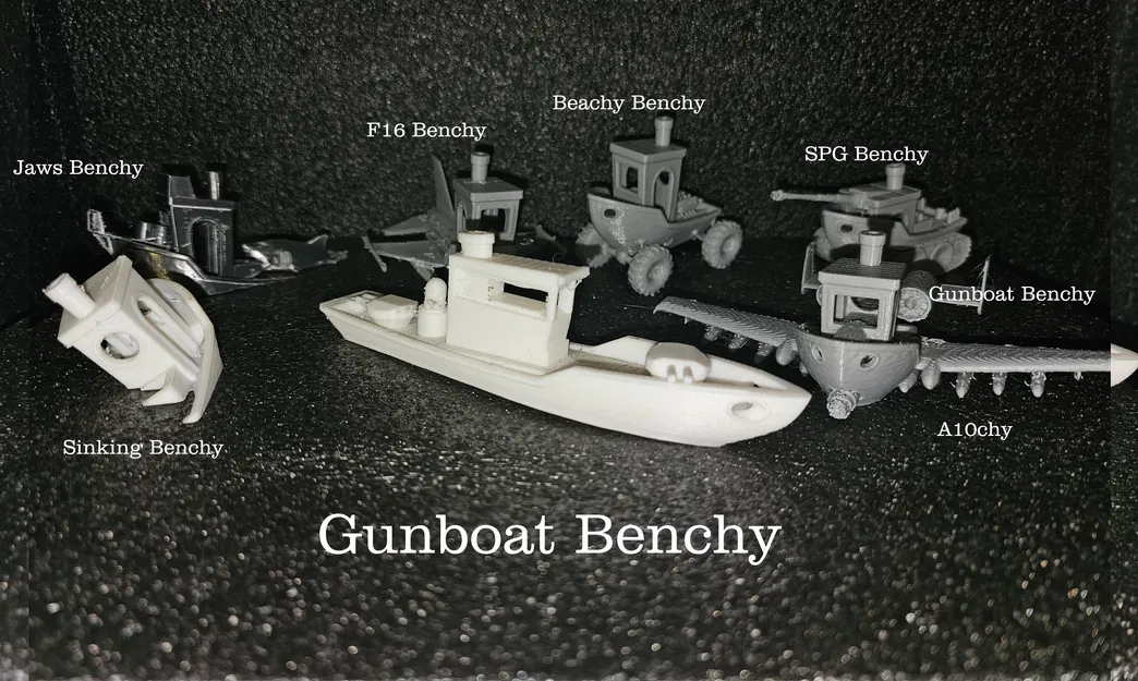 Benchy Gunboat - Tàu pháo Benchy cải tiến - Image 5