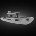 Torpedo Boat - Mô hình tàu phóng lôi kiểu Benchy - Thumbnail 1