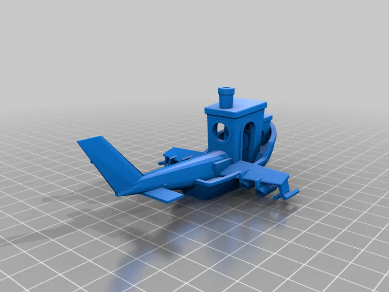 Hind Benchy - Mẫu trực thăng in 3D dễ dàng - Image 4