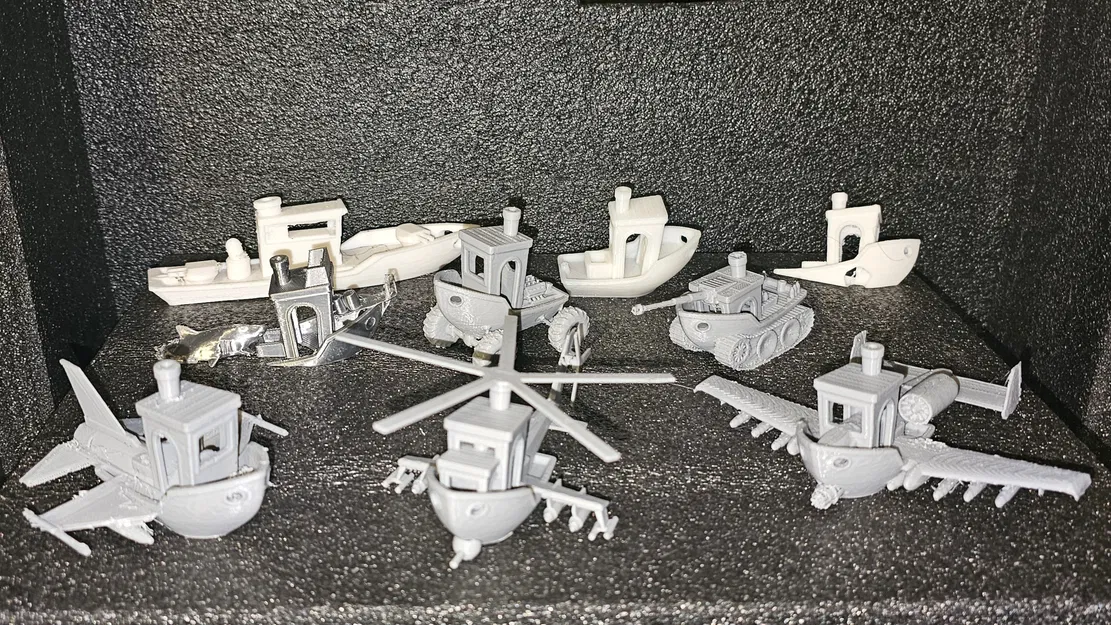 Hind Benchy - Mẫu trực thăng in 3D dễ dàng - Image 7