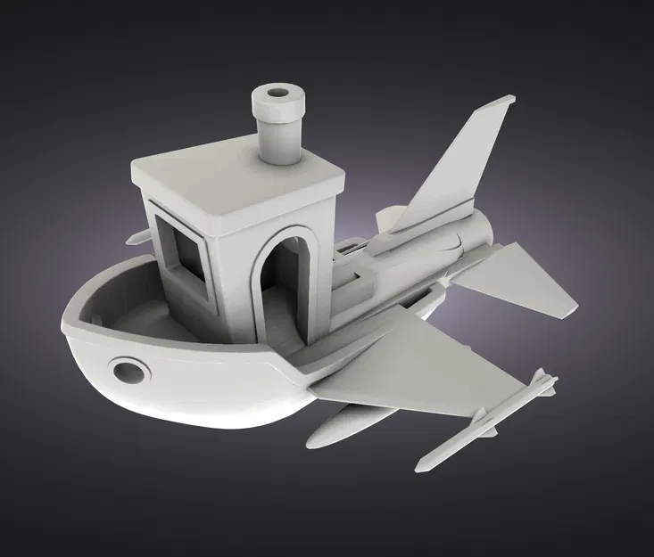 Mô hình F16 Benchy - Image 1