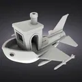 Mô hình F16 Benchy - Thumbnail 1