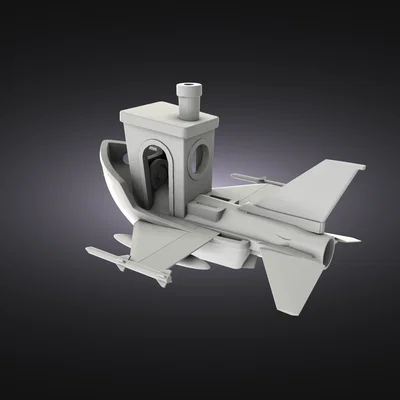 Mô hình F16 Benchy