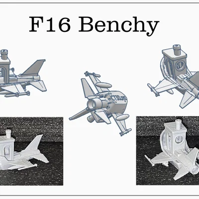 Mô hình F16 Benchy