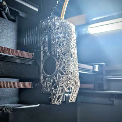 Nắp bảo vệ đầu in Faraday phong cách cho Creality K2 Plus