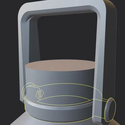 Tay cầm tiện lợi cho bình nước 10L (đường kính cổ 46mm)