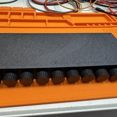 Khay xếp chồng song song cho pin 21700 dùng vít – Không cần hàn