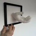 Khung treo tường hình bàn tay 3D nghệ thuật độc đáo - Thumbnail 1