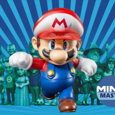 Mô hình Super Mario phong cách Minix độc đáo để in 3D