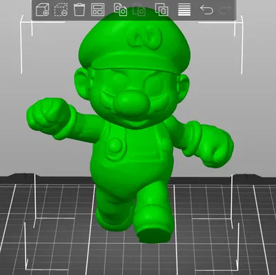 Mô hình Super Mario phong cách Minix độc đáo để in 3D