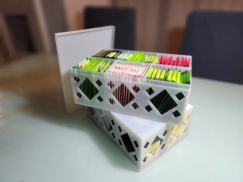 Hộp Đựng Trà Cỡ Lớn / Khay Tổ Chức Trà - Image 1