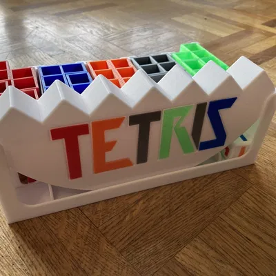 Khay trưng bày mở cho trò chơi Balance Tetris