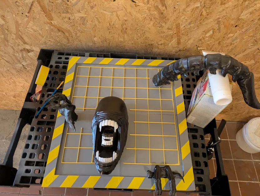 Mô hình trang trí Xenomorph gắn tường cực chất (Ceiling Xenomorph) - Image 2