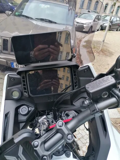 Ngàm gắn Aoocci C6Pro cho xe mô tô (Thanh 12mm) - Giải pháp 3D thông minh - Image 1