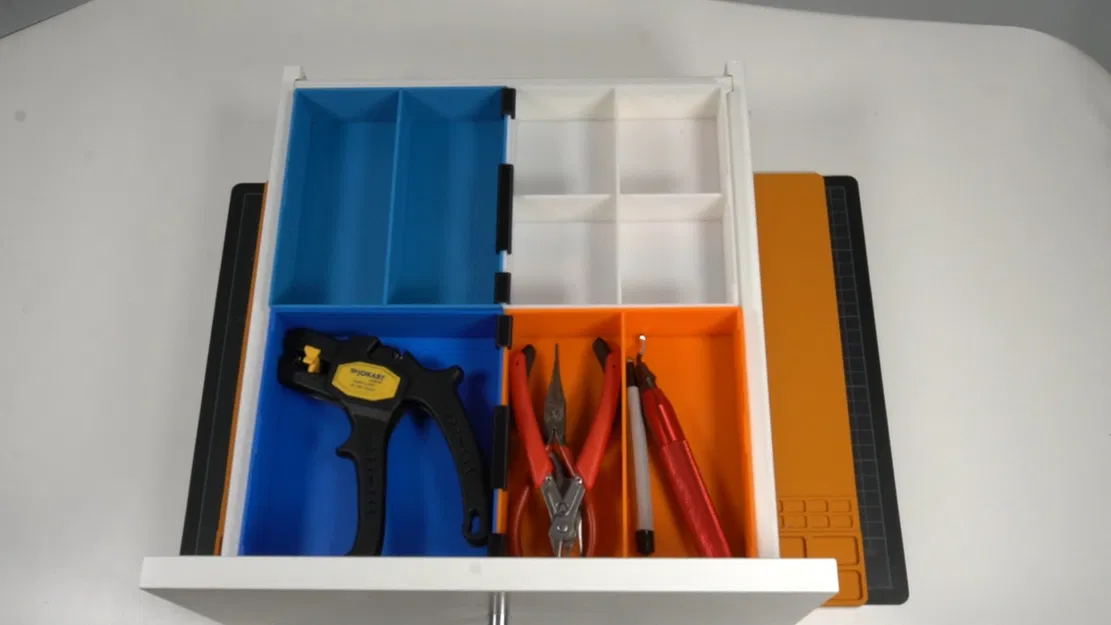 Khay chia ngăn Ikea Kallax: Biến ngăn kéo thành hộp đựng dụng cụ - Image 2