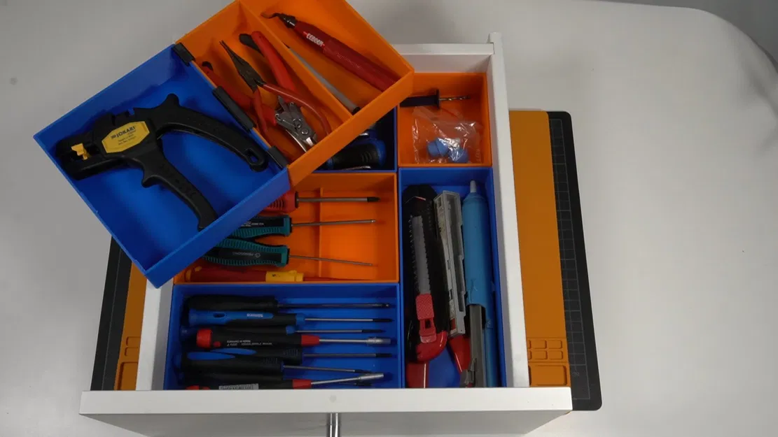 Khay chia ngăn Ikea Kallax: Biến ngăn kéo thành hộp đựng dụng cụ - Image 3