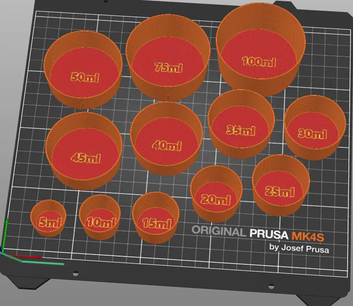 Bộ cốc đong định lượng dạng tham số đơn giản - Image 1