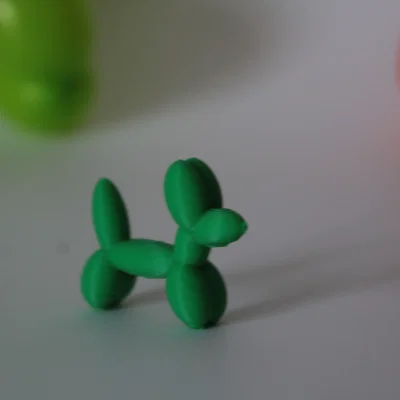 Bộ sưu tập thú làm từ bong bóng mini - In liền khối (Print in Place)