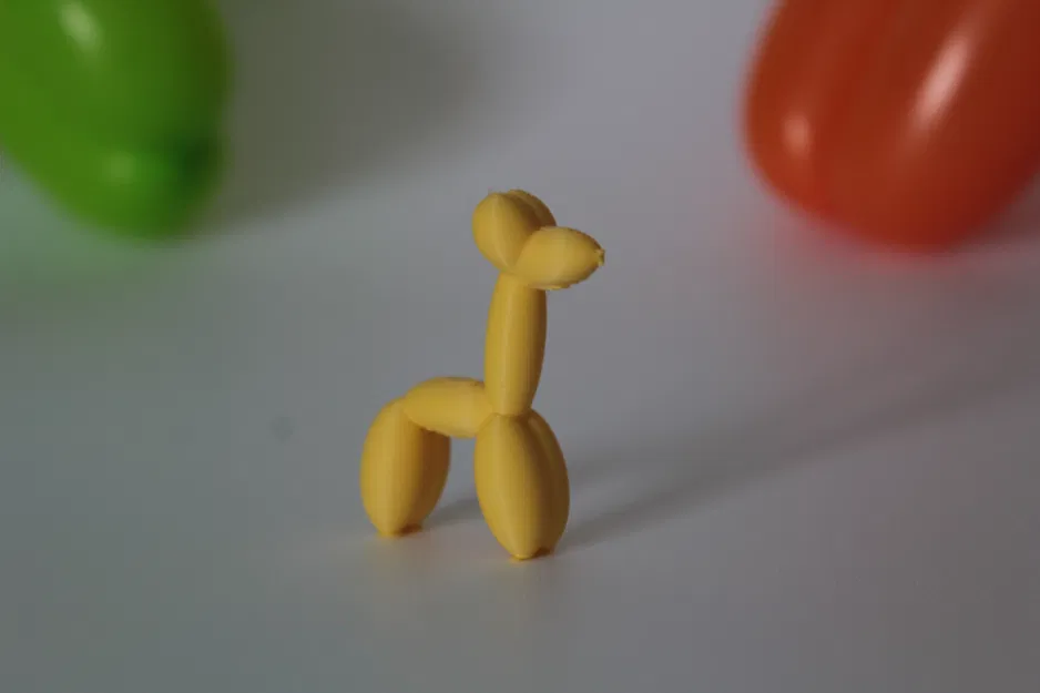 Bộ sưu tập thú làm từ bong bóng mini - In liền khối (Print in Place) - Image 4