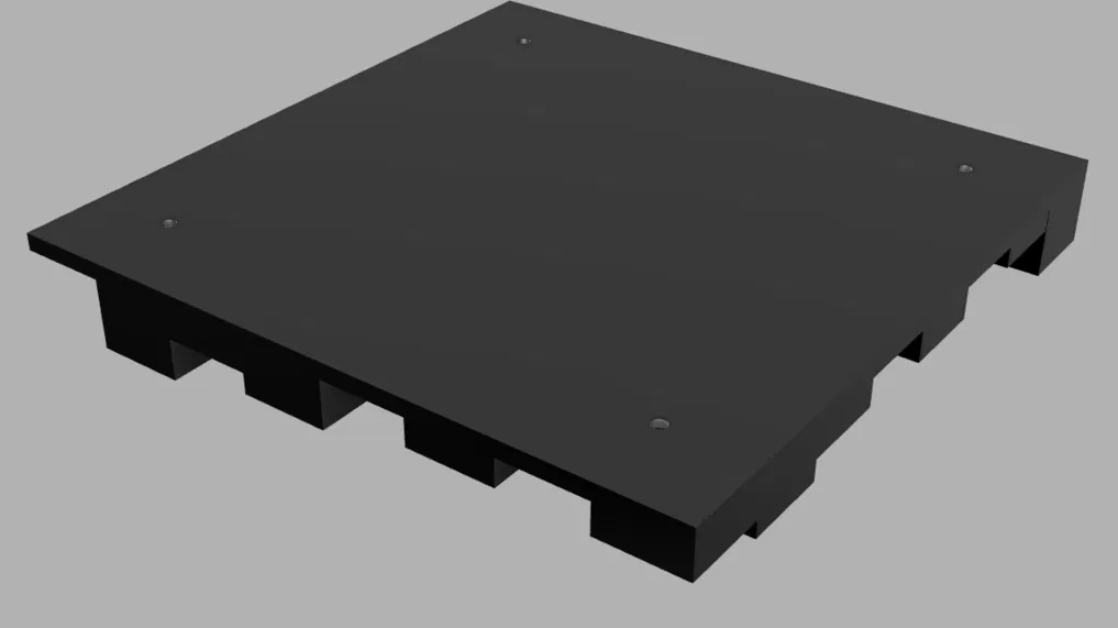 Tấm ốp cách âm trang trí hoa văn khối vuông in 3D hiện đại - Image 2