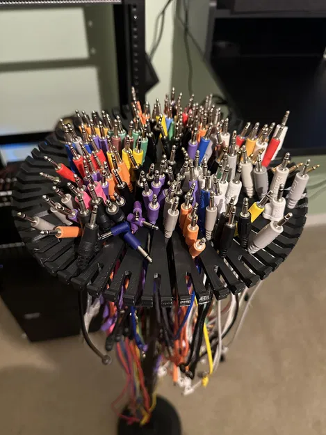 Giá treo cáp Eurorack / 3.5mm / USB cho chân đế Mic - Image 1