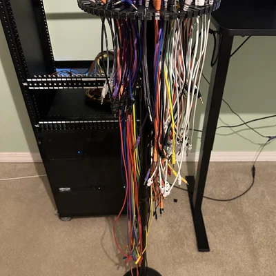 Giá treo cáp Eurorack / 3.5mm / USB cho chân đế Mic