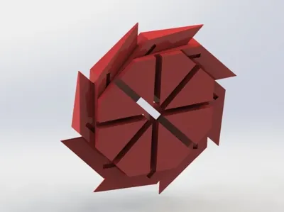 Ngôi sao Ninja biến hình - Mô hình đồ chơi in 3D độc đáo - Image 1