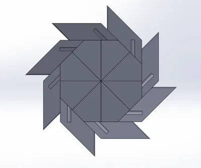 Ngôi sao Ninja biến hình - Mô hình đồ chơi in 3D độc đáo - Image 2