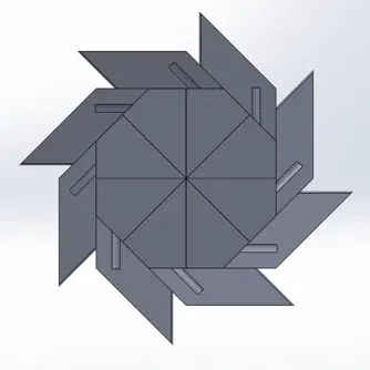 Ngôi sao Ninja biến hình - Mô hình đồ chơi in 3D độc đáo