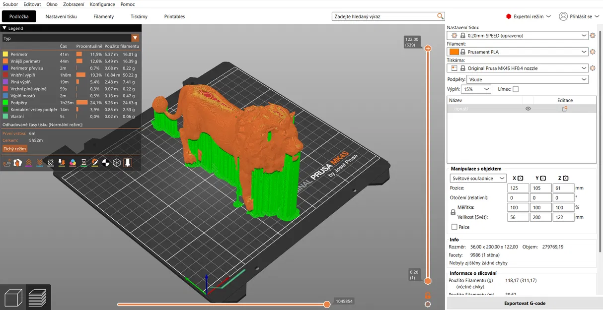 Mô hình sư tử 3D phong cách Low Poly nghệ thuật - Image 3