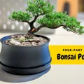 Chậu Bonsai kèm Khay hứng nước và Lưới thoát nước - Thumbnail 1