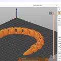 Mô hình rắn khớp nối in 3D (Articulated Snake) - Dễ in, không support - Thumbnail 2