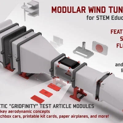 Đường hầm gió mô-đun cho giáo dục STEM