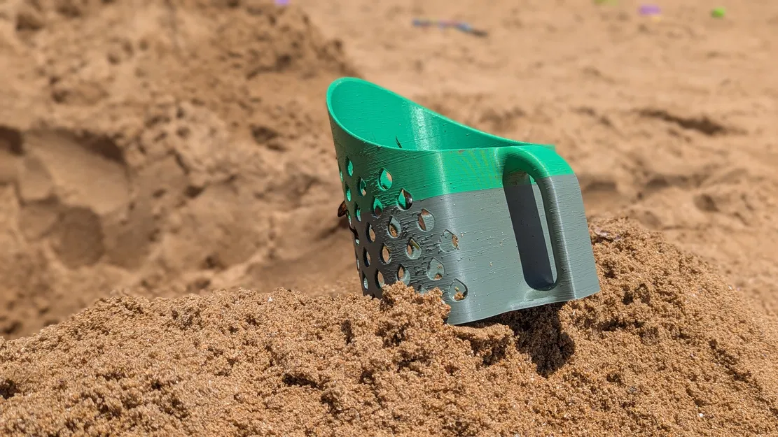 Xẻng rây cát dùng cho dò tìm kim loại - Image 1