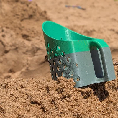 Xẻng rây cát dùng cho dò tìm kim loại