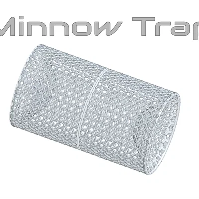 Bẫy cá lòng tong (Minnow trap) - Thiết kế tiện dụng