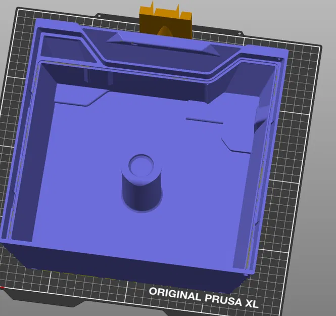 Remix Drybox V2 một mảnh cho Prusa Core One kèm ngàm gắn hộp hút ẩm - Image 1