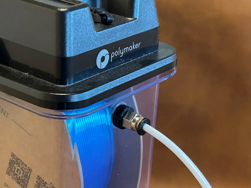 Bộ Seal Adaptor cho Polymaker PolyDryer & PC4-M6 Bowden Push-Fit - Image 1