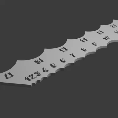 Dụng cụ đo góc bo cạnh | Thước đo Fillet mở rộng | Thiết bị kiểm tra đường cong