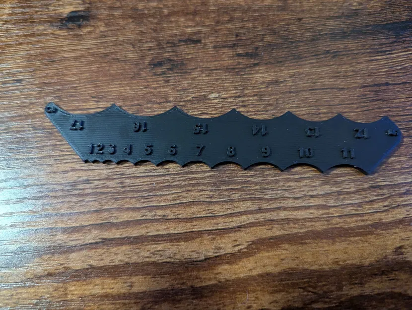 Dụng cụ đo góc bo cạnh | Thước đo Fillet mở rộng | Thiết bị kiểm tra đường cong - Image 3